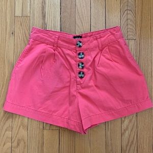Coral canvas Urban shorts